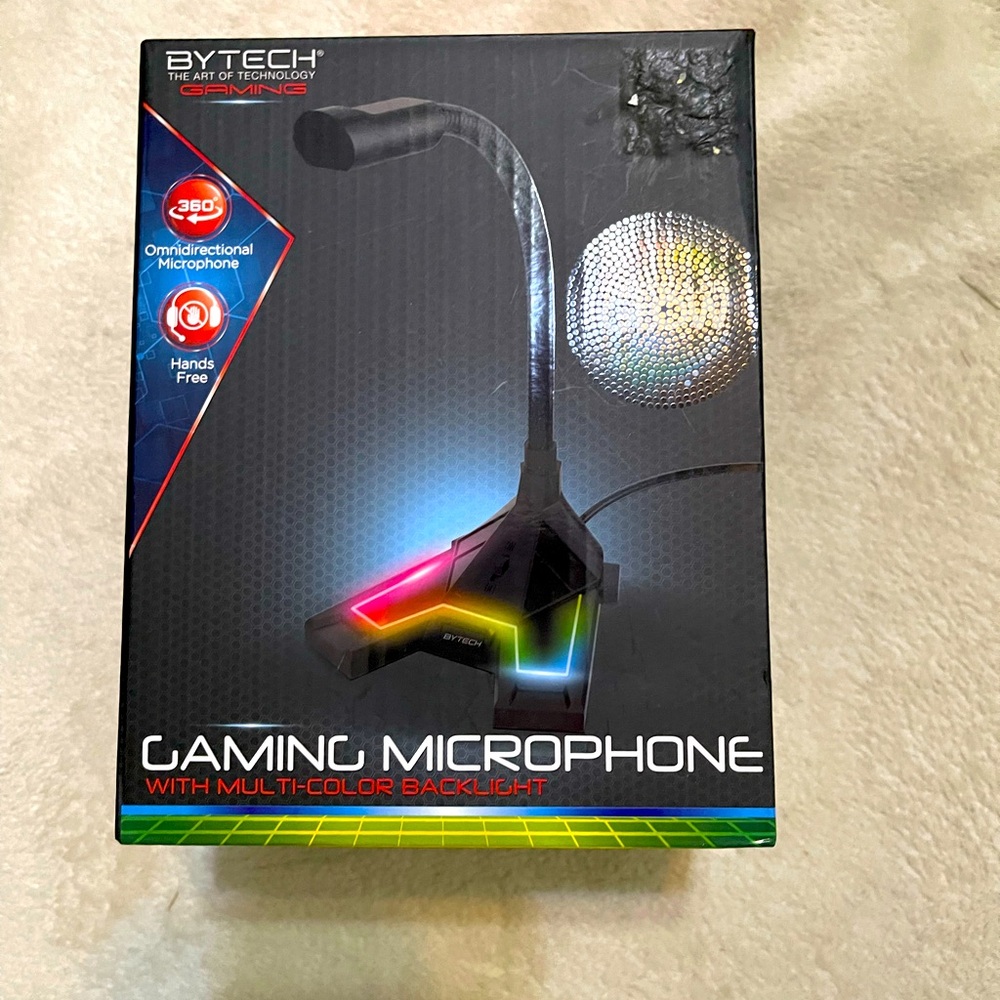 Gaming Microphone Multicolor glow